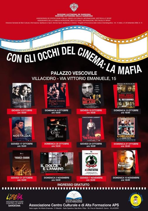 Locandina cinema mafie