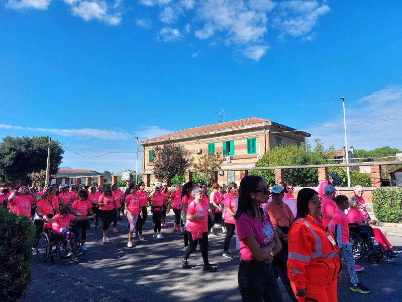 San Gavino, Camminata in Rosa 2024